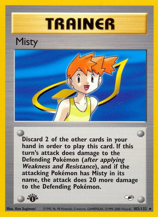 Misty (102) (102/132) (G1)