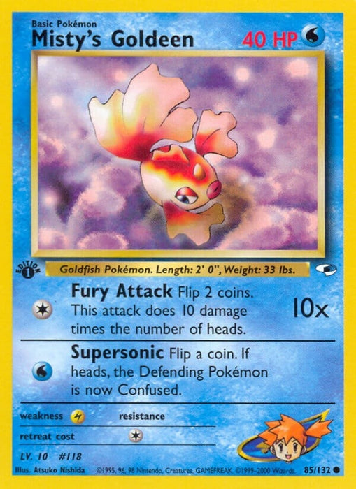 Misty's Goldeen (85) (085/132) (G1)
