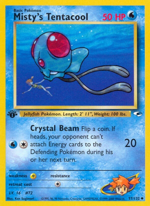 Misty's Tentacool (57) (057/132) (G1)
