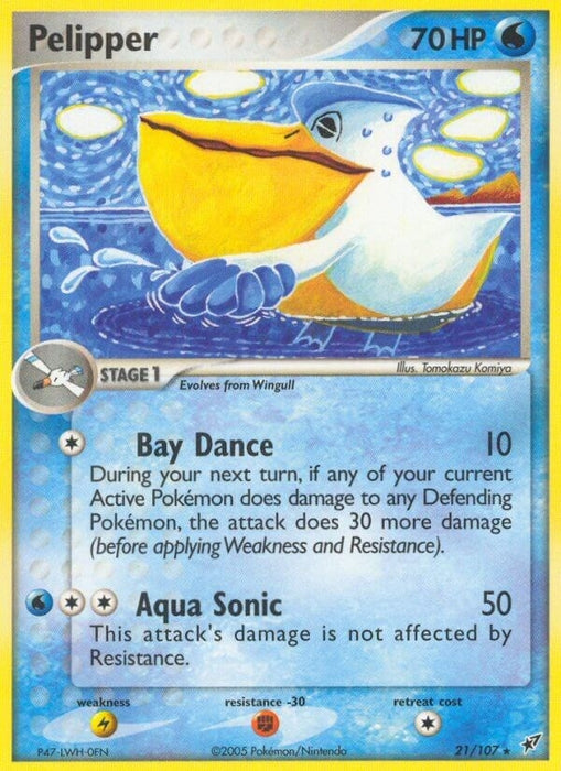 Pelipper (21/107) (DX)