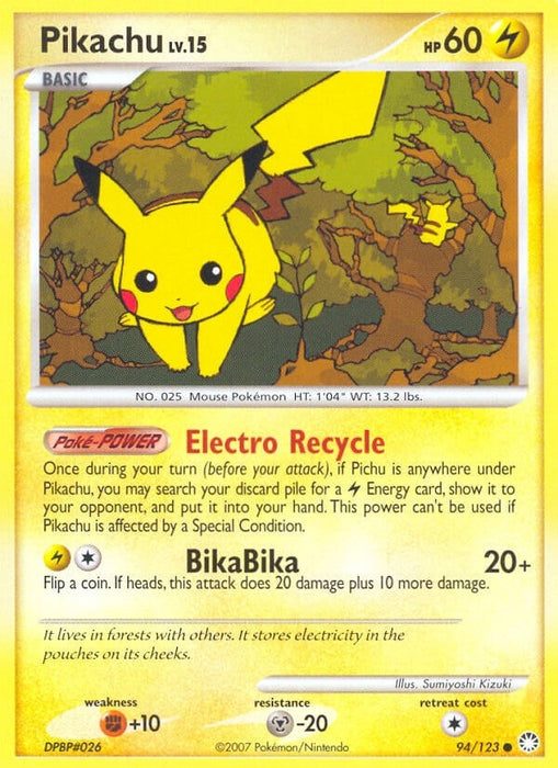 Pikachu (94/123) (MT)