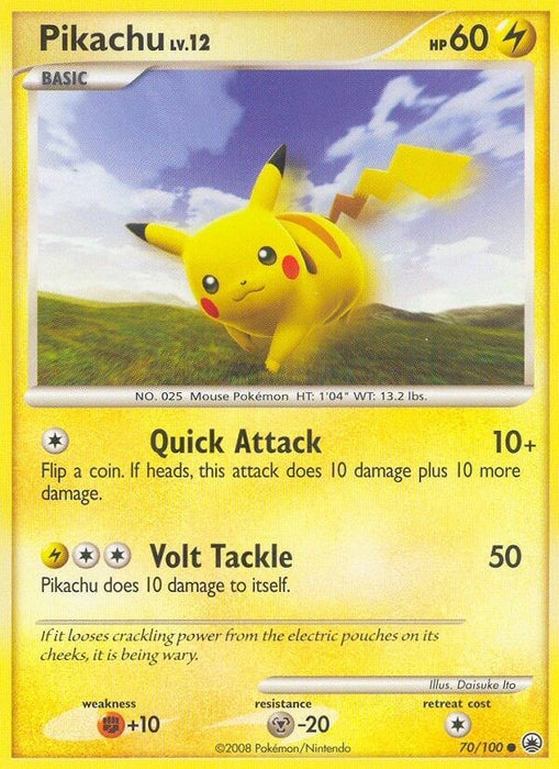 Pikachu (70/100) (MD)