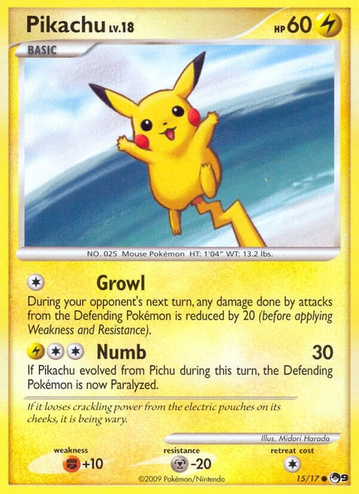 Pikachu (015/017) (POP)