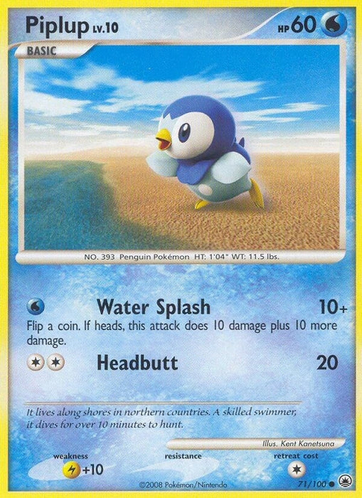 Piplup (71) (71/100) (MD)