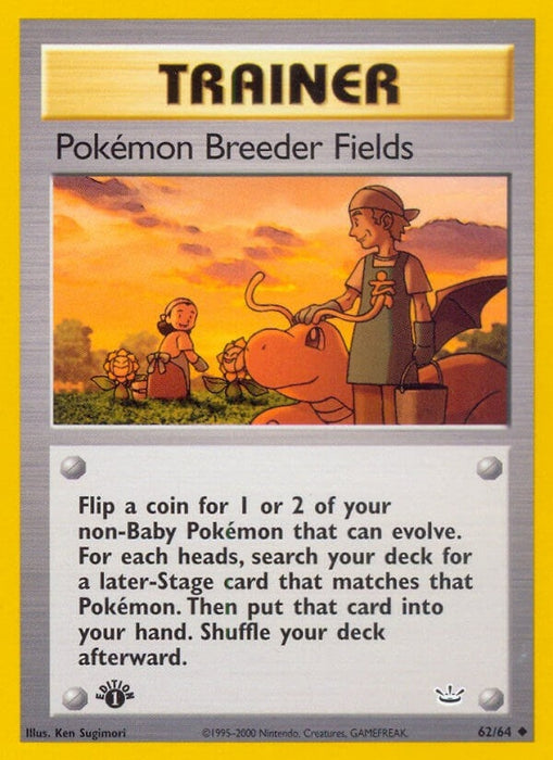 Pokemon Breeder Fields (62/64) (N3)