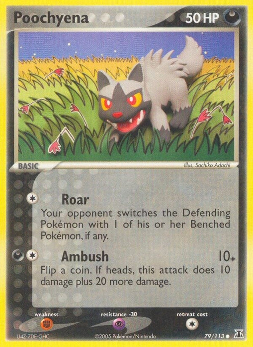 Poochyena (79/113) (DS)