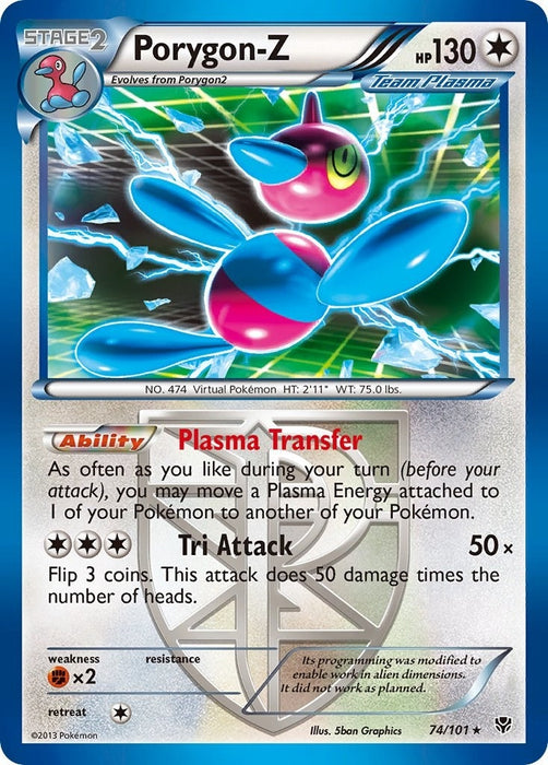 Porygon-Z (Team Plasma) (74/101) (PLB)