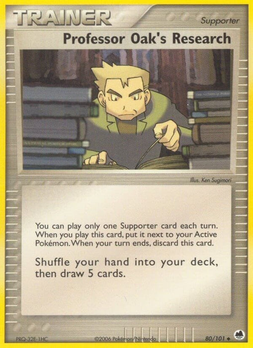 Professor Oak's Research (80/101) (DF)