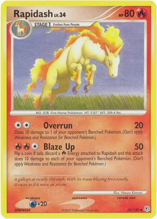 Rapidash (59/130) (DP)
