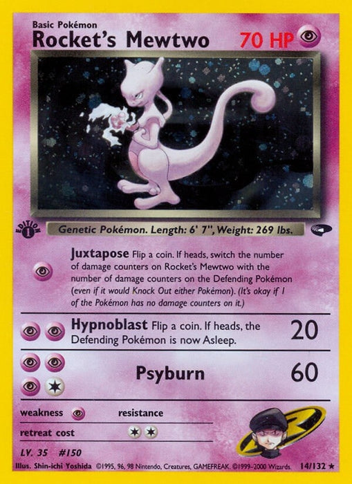 Rocket's Mewtwo (014/132) (G2)