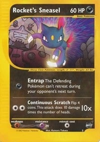 Rocket's Sneasel - 5 (005/009) (PR)