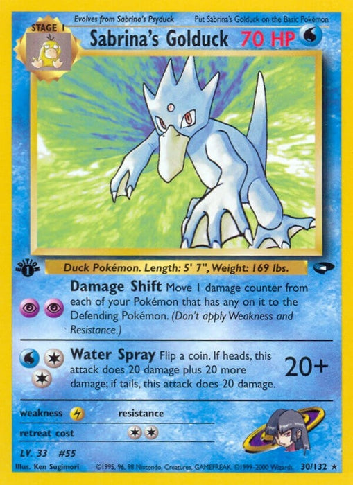 Sabrina's Golduck (030/132) (G2)