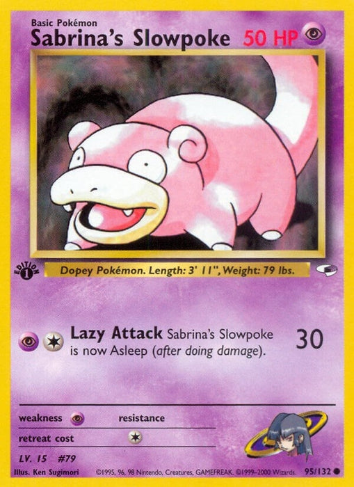 Sabrina's Slowpoke (095/132) (G1)