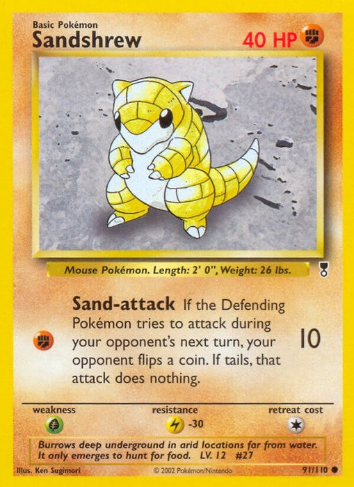Sandshrew (091/110) (LC)
