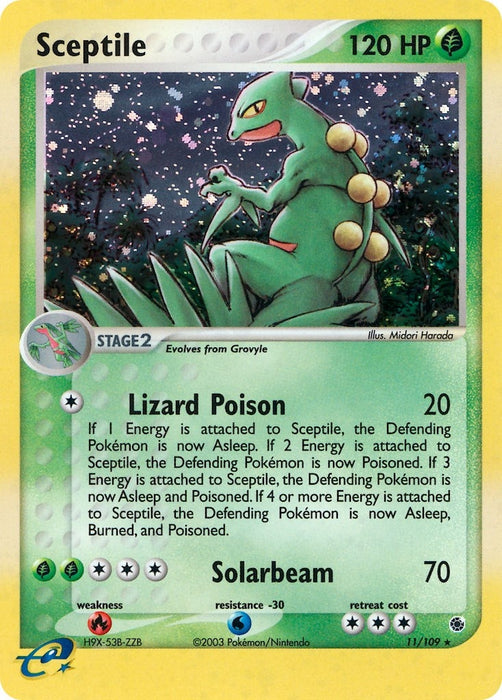 Sceptile (11/109) (RS)