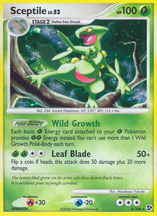 Sceptile (8/106) (GE)