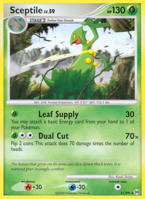 Sceptile (31) (31/99) (AR)