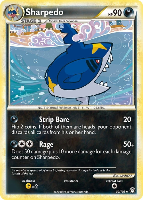 Sharpedo (30/102) (TM)