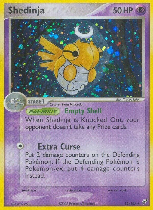 Shedinja (14/107) (DX)