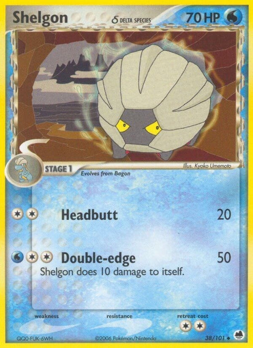 Shelgon (Delta Species) (38/101) (DF)