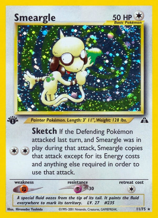 Smeargle (11) (11/75) (N2)