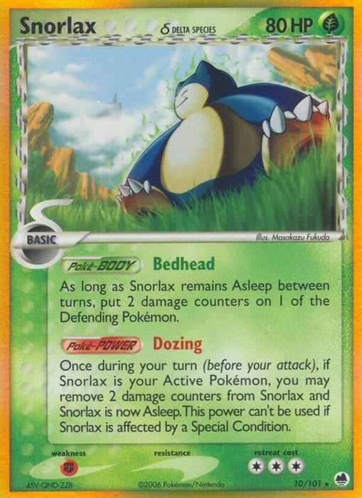 Snorlax (Delta Species) (10/101) (DF)