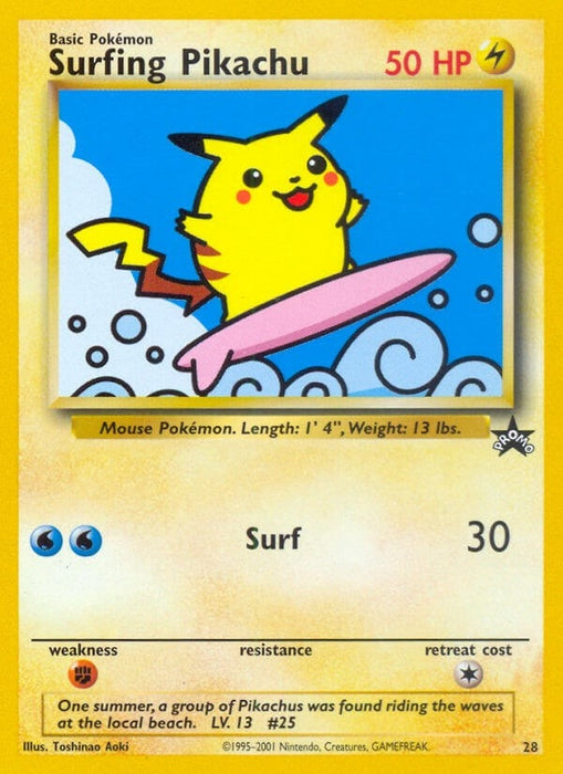 Surfing Pikachu (28/53) (PR)