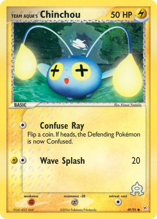Team Aqua's Chinchou (49/95) (MA)