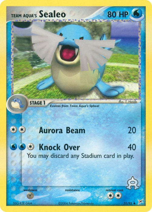 Team Aqua's Sealeo (31/95) (MA)