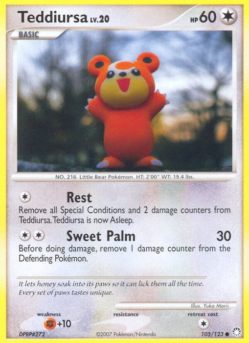 Teddiursa (105/123) (MT)