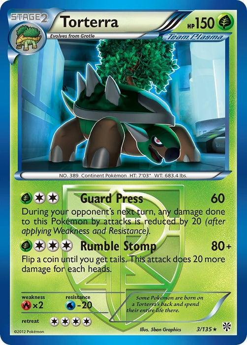 Torterra (Team Plasma) (3/135) (PLS)