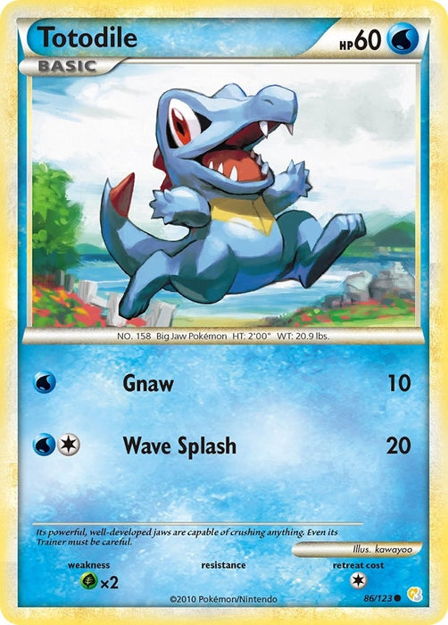 Totodile (86/123) (HS)