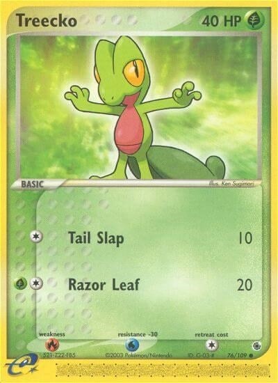 Treecko (76/109) (RS)