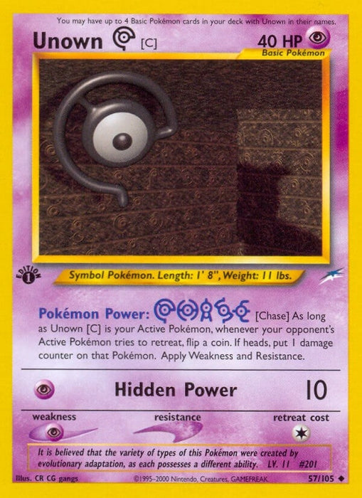 Unown [C] (057/105) (N4)