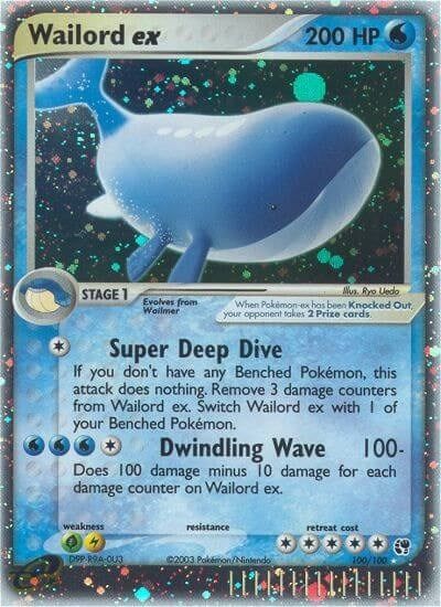 Wailord ex (100/100) (SS)