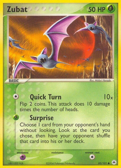 Zubat (83/101) (HL)