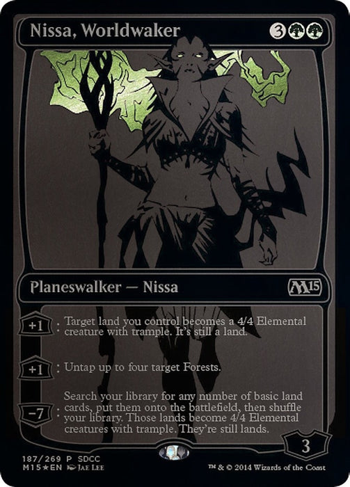 Nissa, Worldwaker (SDCC 2014 Exclusive) (187) (MEDIA)