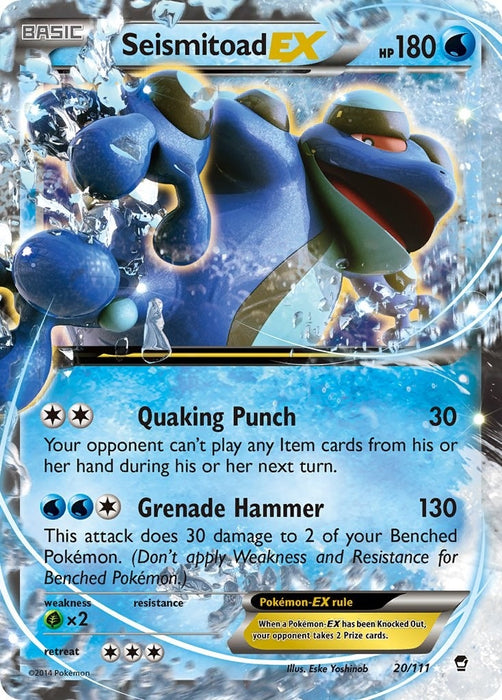 Seismitoad EX (20/111) (FFI)