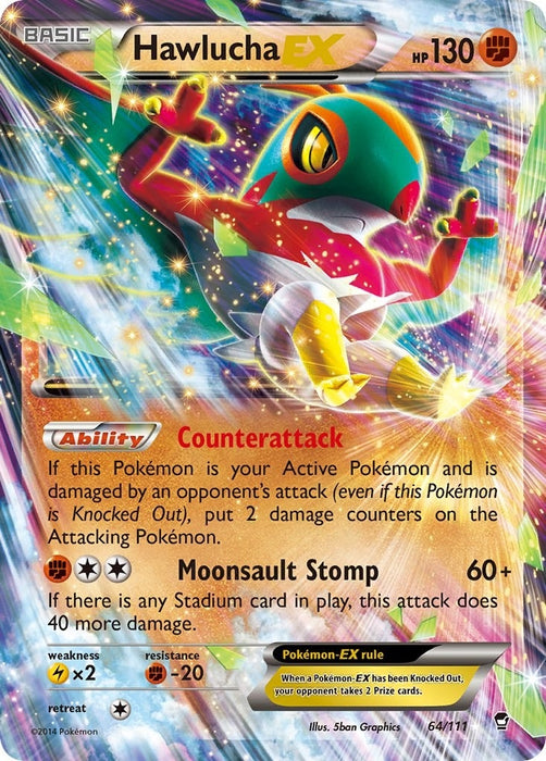 Hawlucha EX (64/111) (FFI)