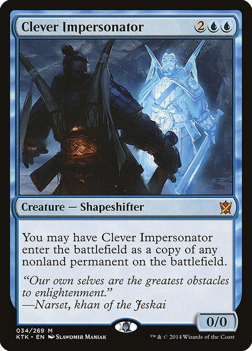 Image for Clever Impersonator (34) (KTK) - Magic: The Gathering