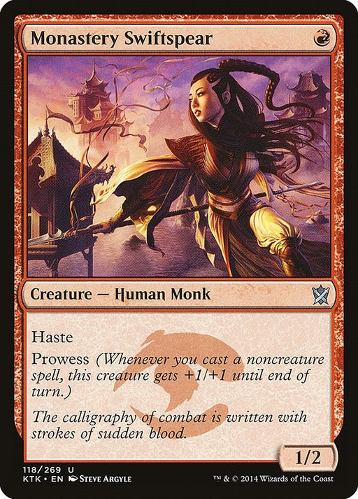 Image for Monastery Swiftspear (118) (KTK) - Magic: The Gathering