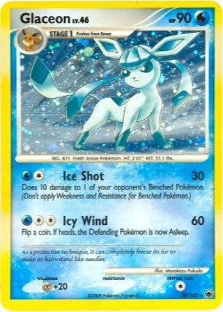 Glaceon - 20/100 (DP Majestic Dawn) (020/100) (PR)