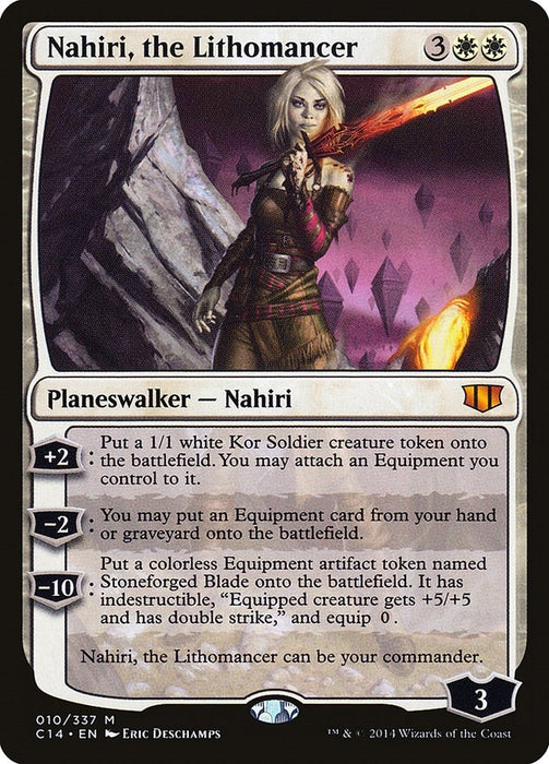 Image for Nahiri, the Lithomancer (10) (C14) - Magic: The Gathering