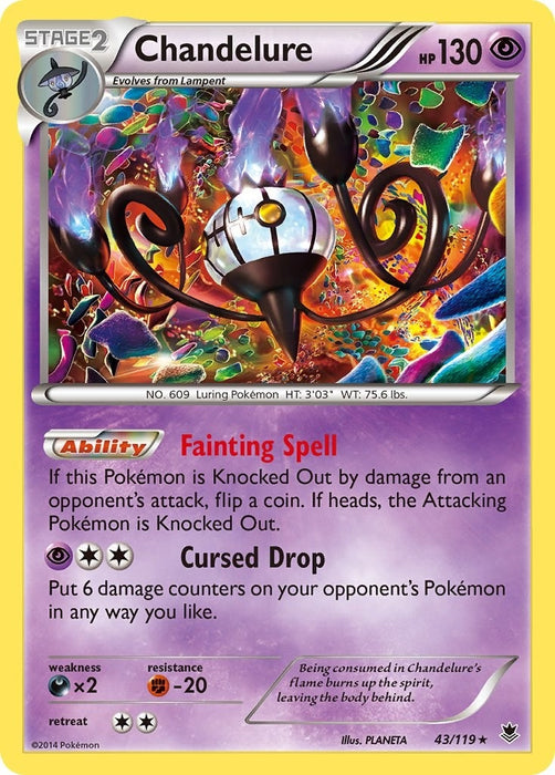 Chandelure (43/119) (PHF)