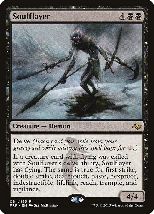 Image for Soulflayer (84) (FRF) - Magic: The Gathering