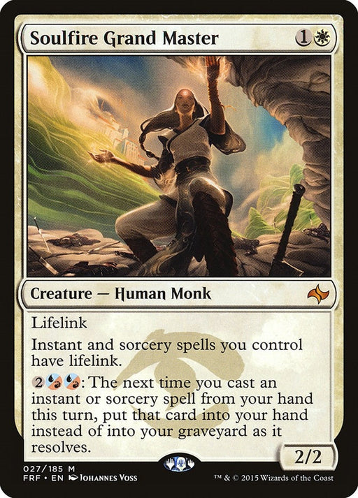 Image for Soulfire Grand Master (27) (FRF) - Magic: The Gathering