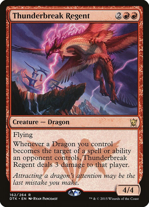 Image for Thunderbreak Regent (162) (DTK) - Magic: The Gathering