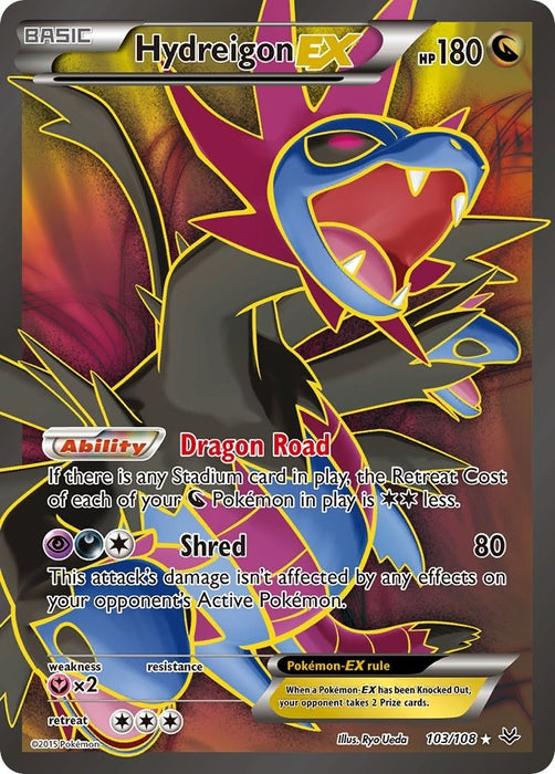 Hydreigon EX (103 Full Art) (103/108) (ROS)