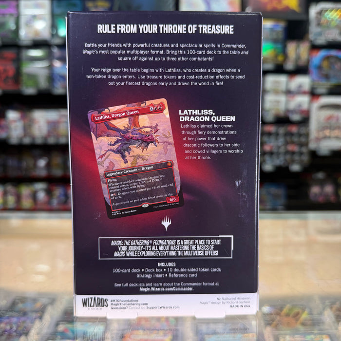 Magic: The Gathering - Foundations - Commander Deck (Reign of Dragons)