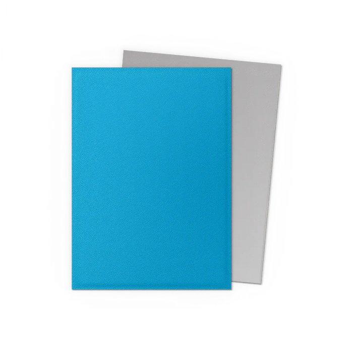 Dragon Shield Deck Protector - Matte Dual Sky Blue & Silver